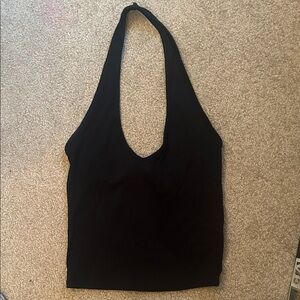 Garage Black Halter Camisole Top